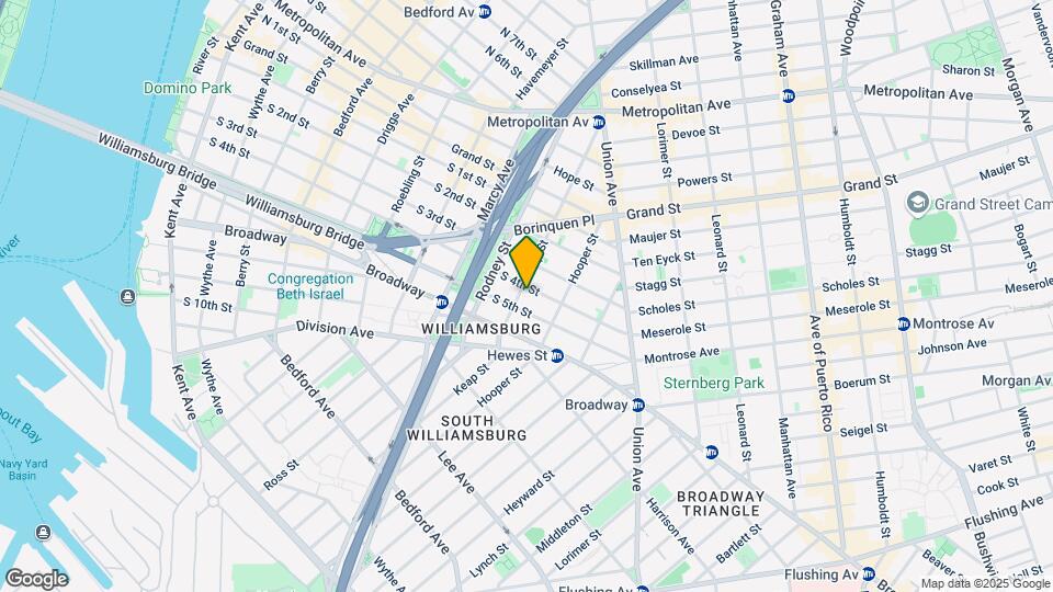 332 Keap St Map and Location Details