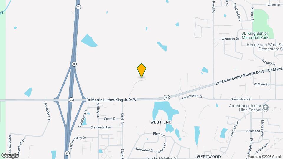 1108 Dr Martin Luther King Jr Dr W Map and Location Details