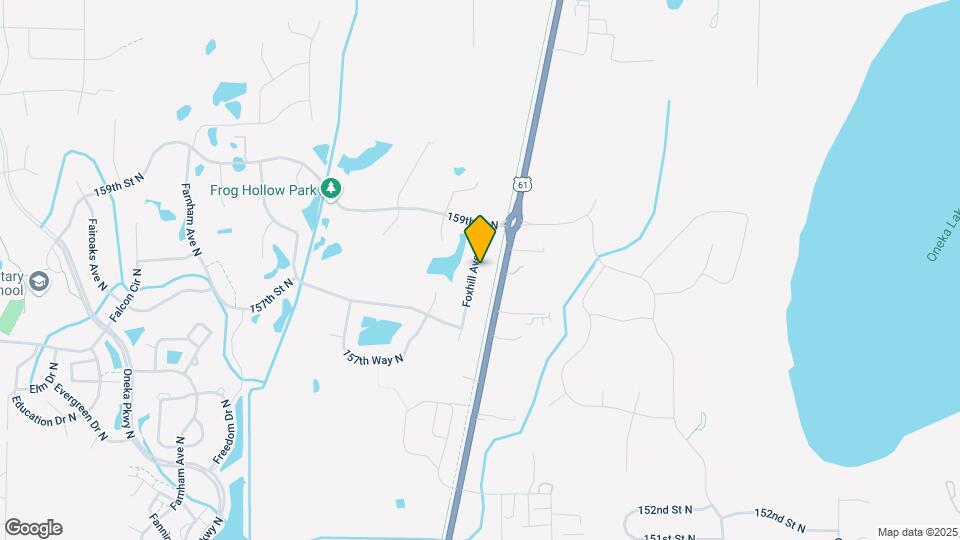 15823 Foxhill Ave N Mapa y Detalles de la Ubicación