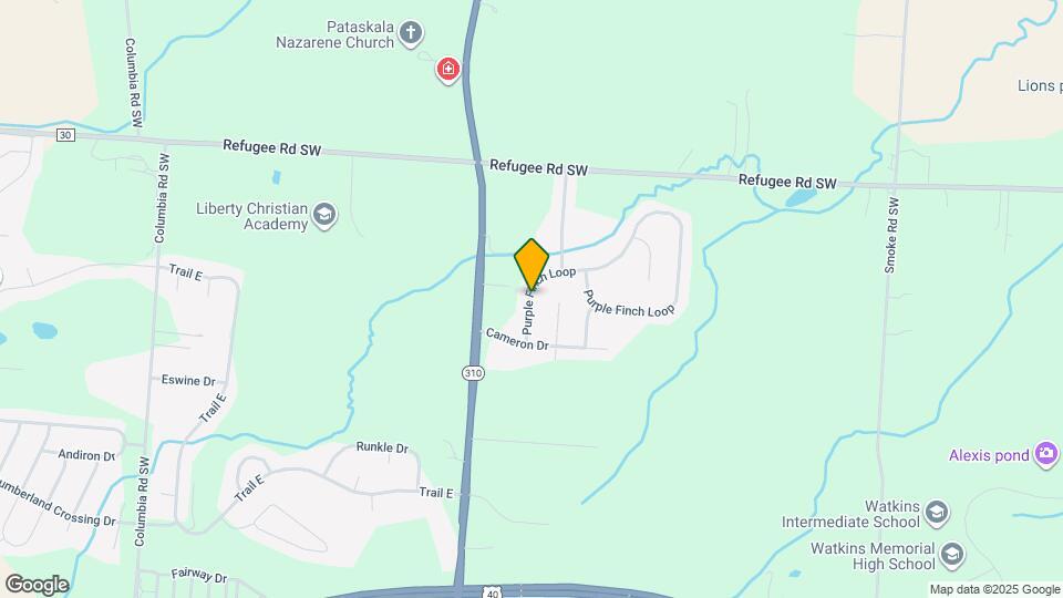 42 Purple Finch Loop Mapa y Detalles de la Ubicación