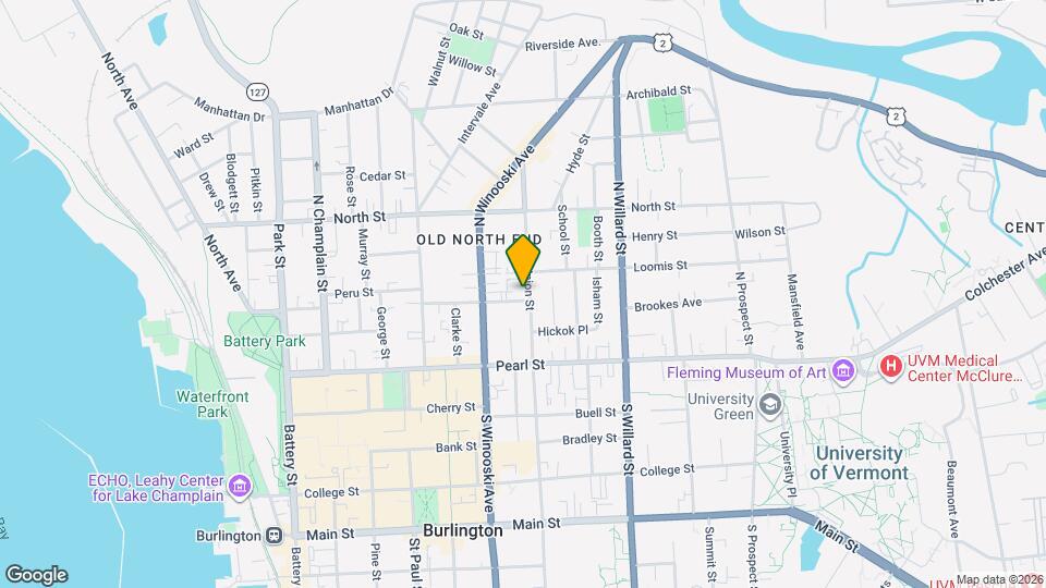 98 Grant St Map and Location Details