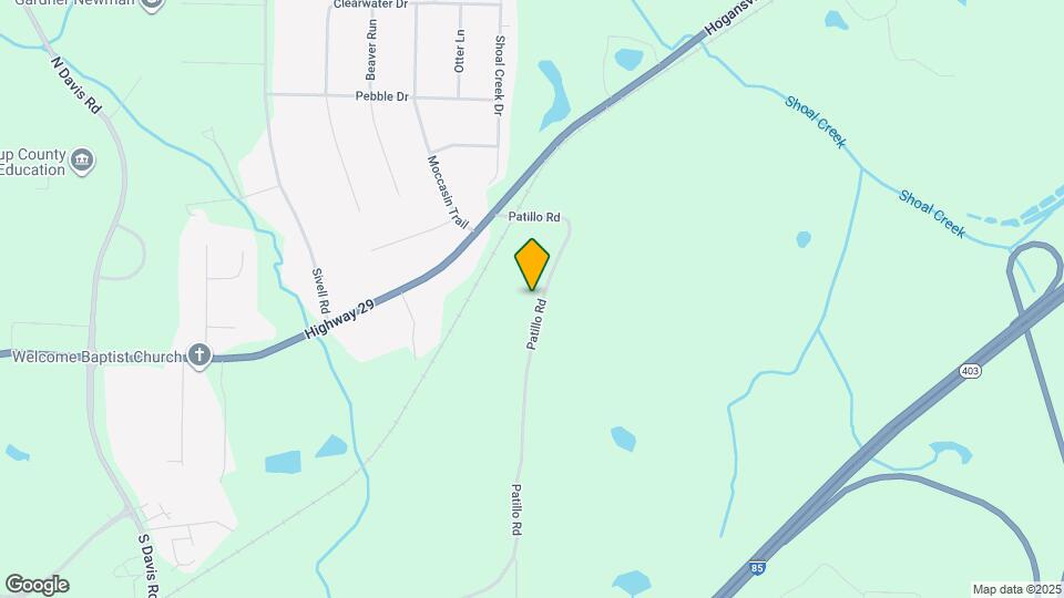 677 Patillo Rd Map and Location Details