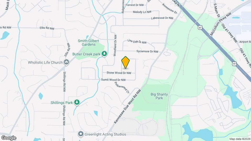 6080 Stone Wood Dr NW Map and Location Details