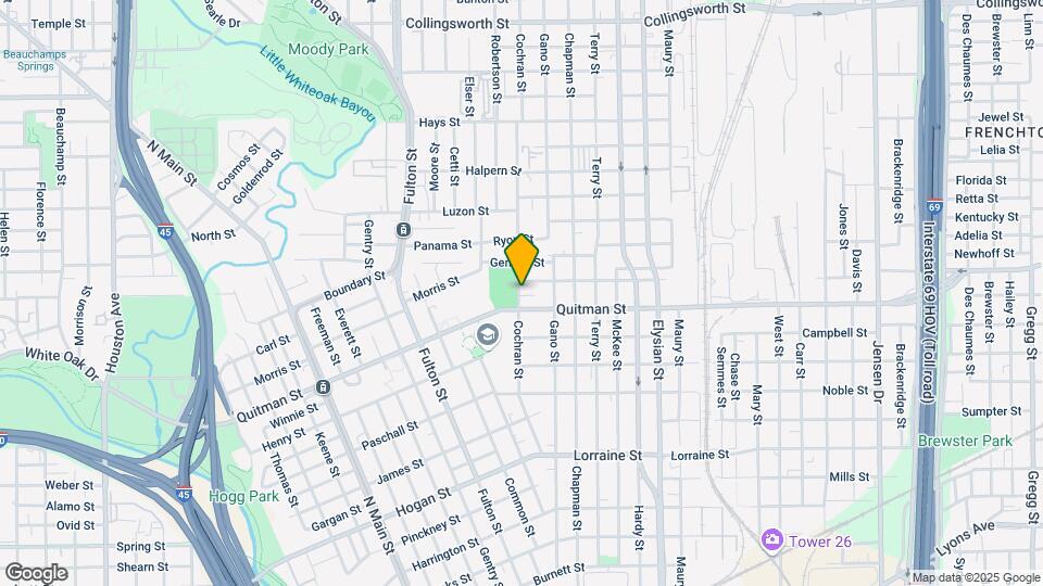 2430 Cochran St Map and Location Details