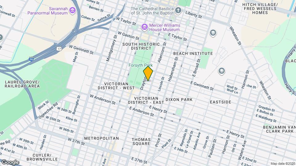 118 E Waldburg St Map and Location Details