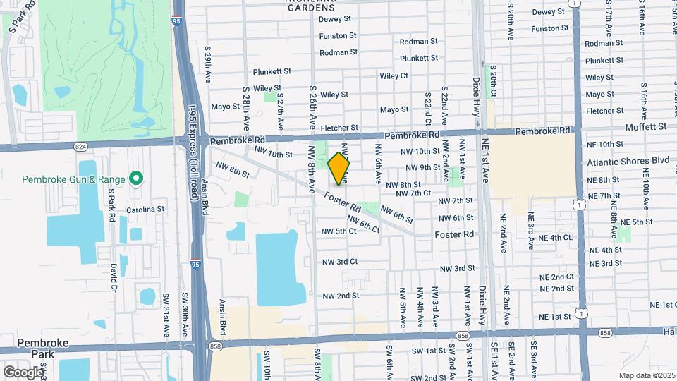 715 NW 7th Ave Map and Location Details