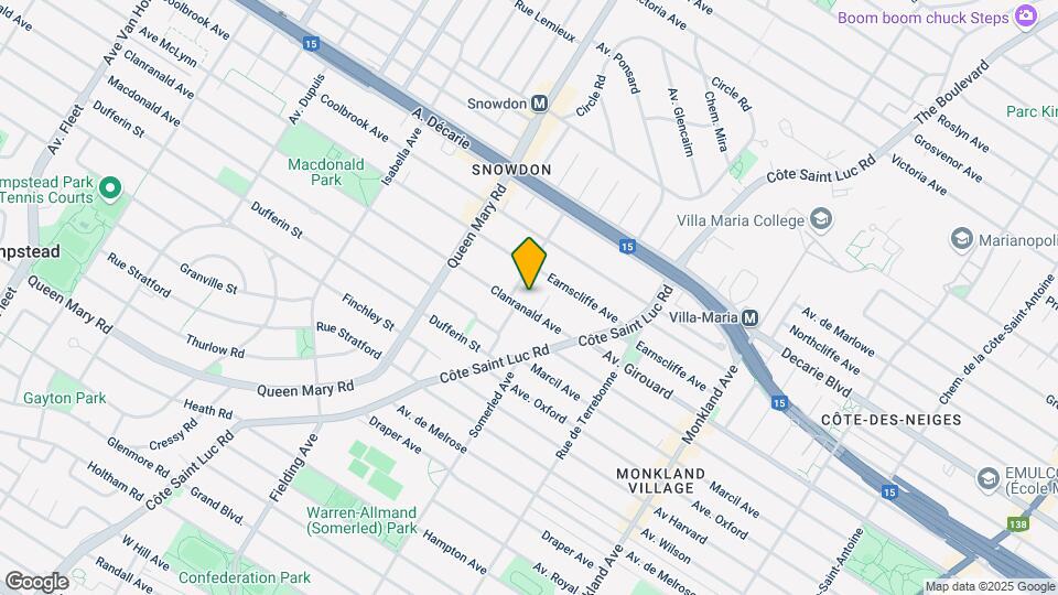 4921 Clanranald Av Map and Location Details