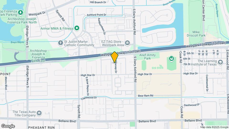 6130 S Pinesap Dr Map and Location Details