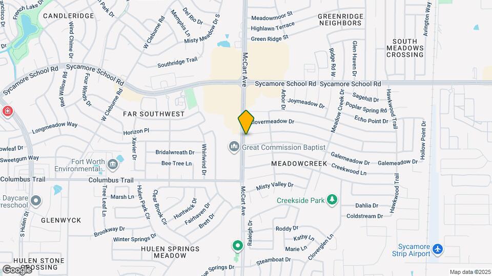 3417 Forest Creek Dr Map and Location Details