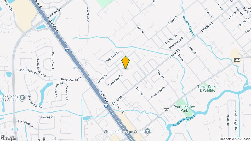 2710 Colonial Dr Map and Location Details