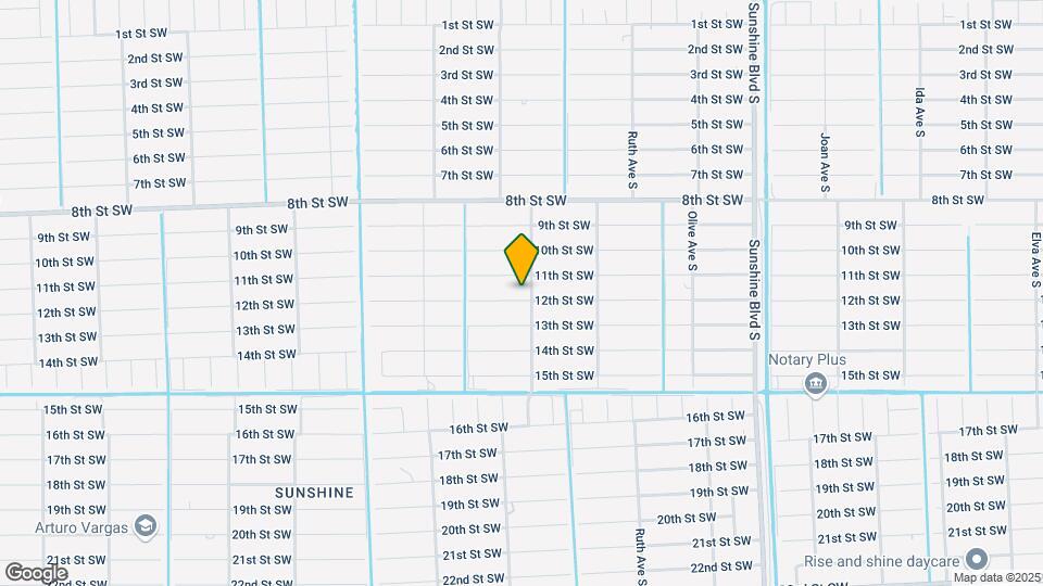 3402 12th St SW Map and Location Details