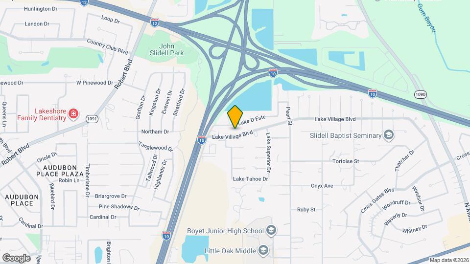 208 Lake Village Blvd Mapa y Detalles de la Ubicación
