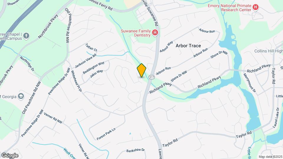 2405 Fosters Mill Ct NW Map and Location Details