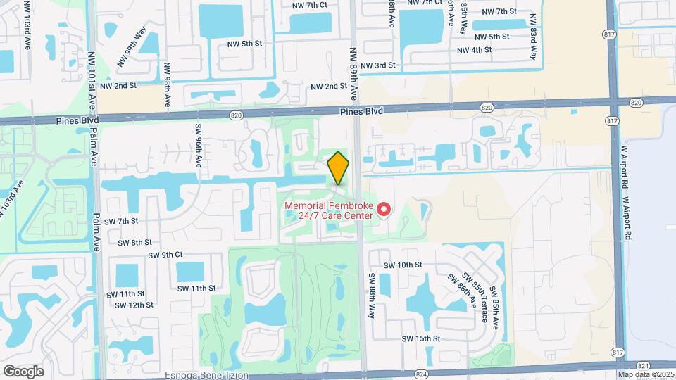 8941 S Hollybrook Blvd Map and Location Details