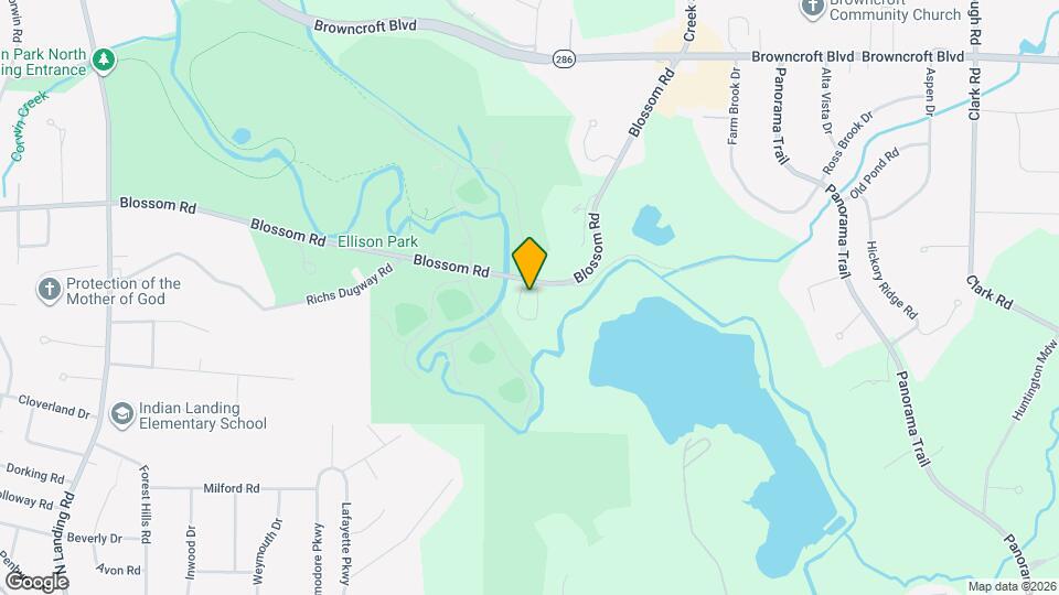 1874 Blossom Rd Map and Location Details