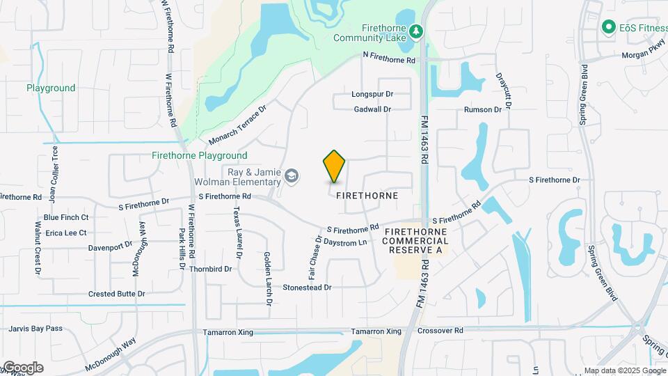 2539 Llano Springs Dr Map and Location Details