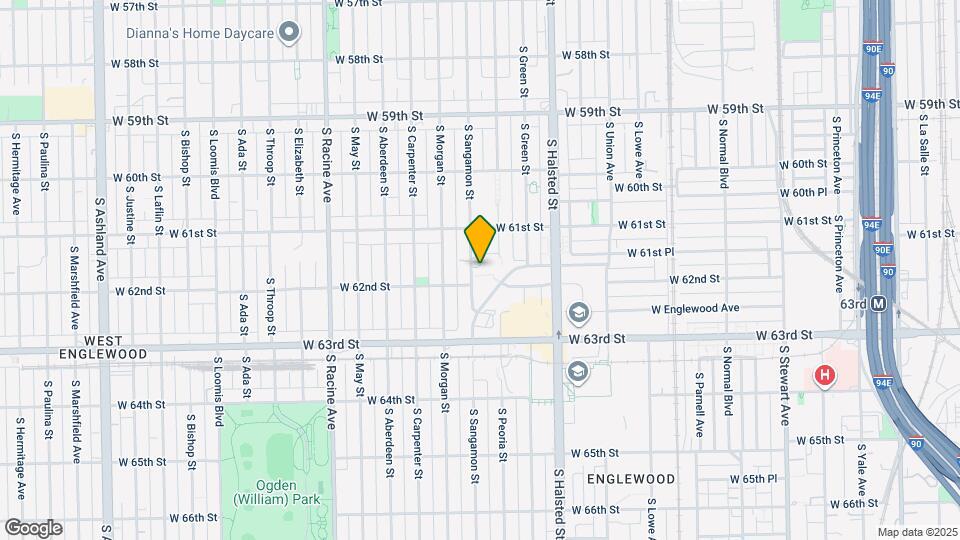 Sangamon Terrace Apartments Map and Location Details