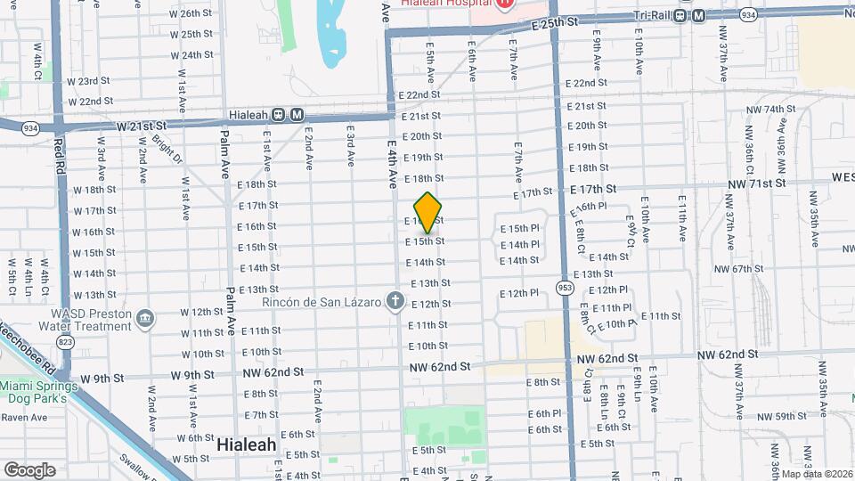 479 E 15th St Map and Location Details