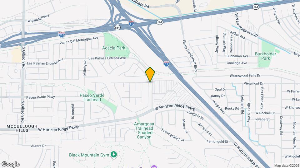 164 White Butte St Map and Location Details