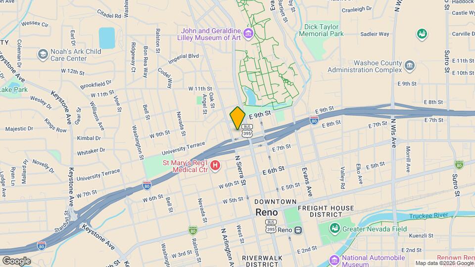 33 W 8th St Map and Location Details