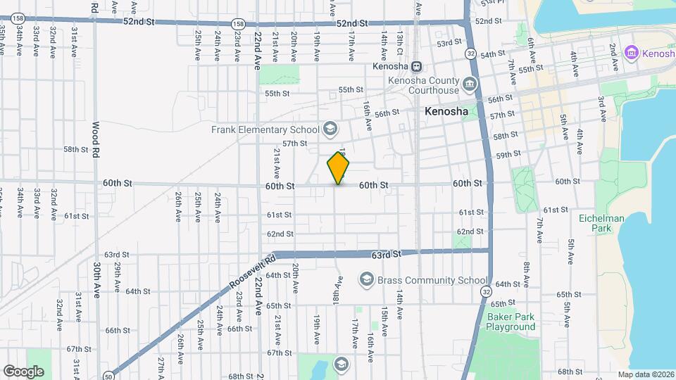 1725 60th St, Unit 6005 18th AVE Map and Location Details