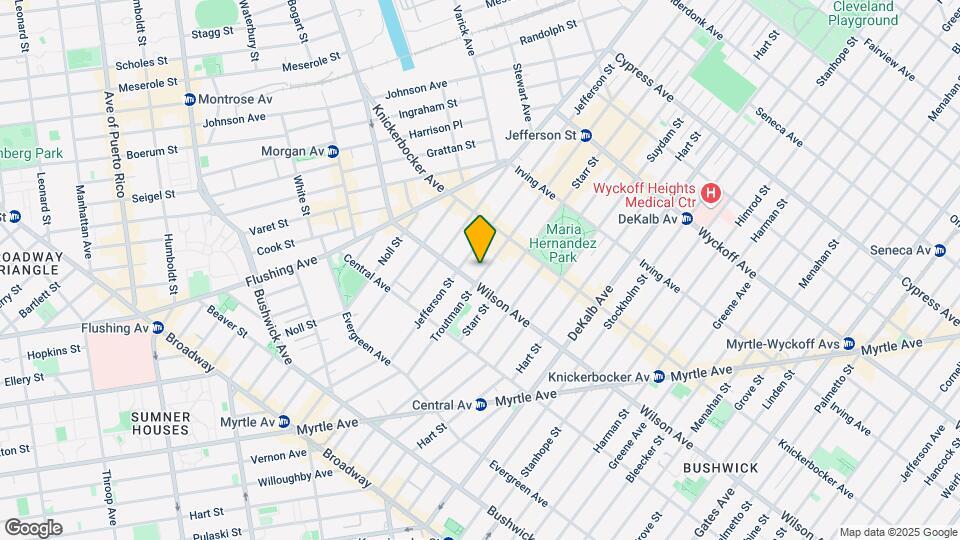 219 Troutman St Map and Location Details