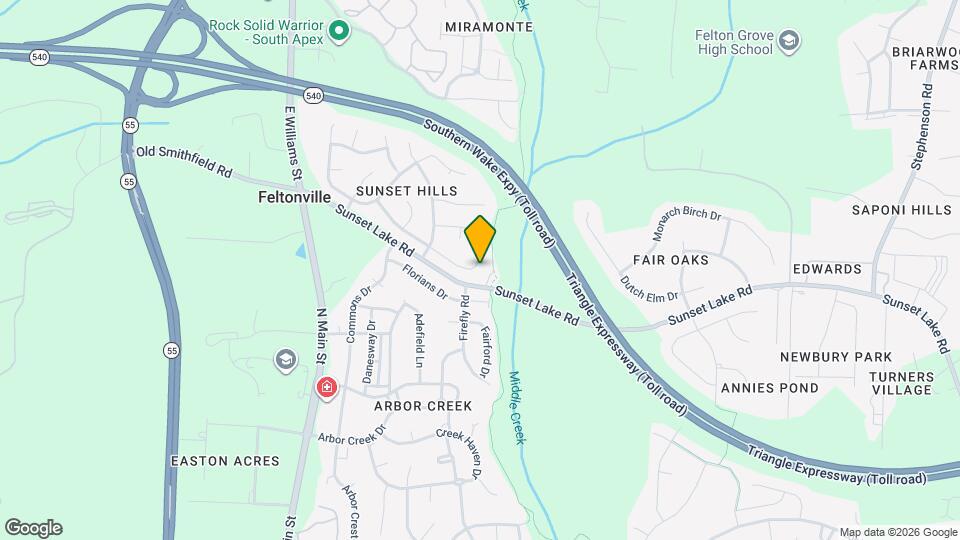 120 Ridge Lake Dr Map and Location Details