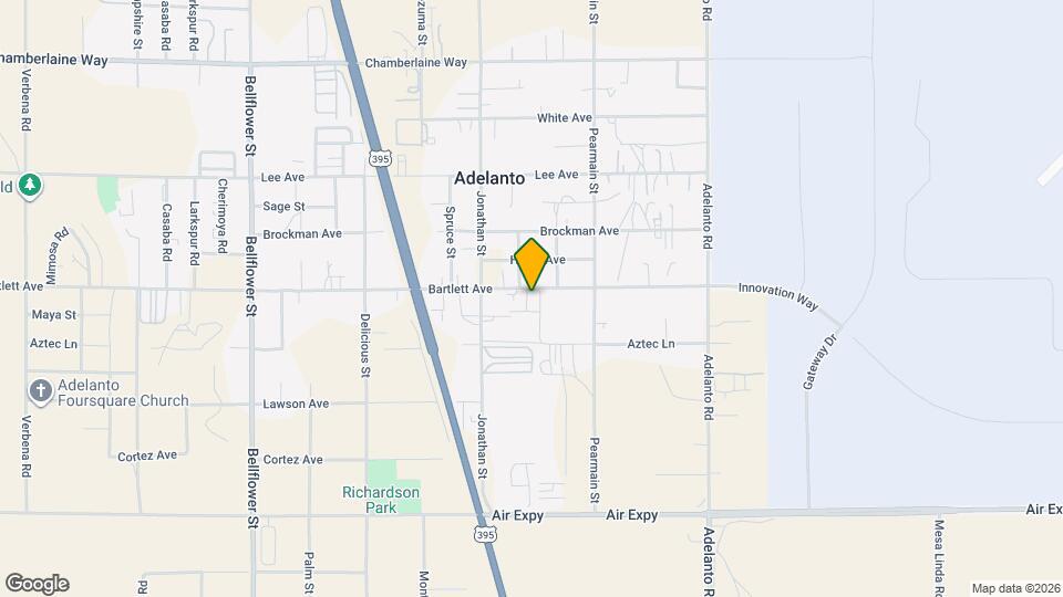 Villa Adelanto Apartments Map and Location Details