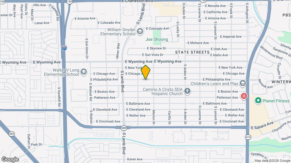 4345 E Philadelphia Ave Map and Location Details