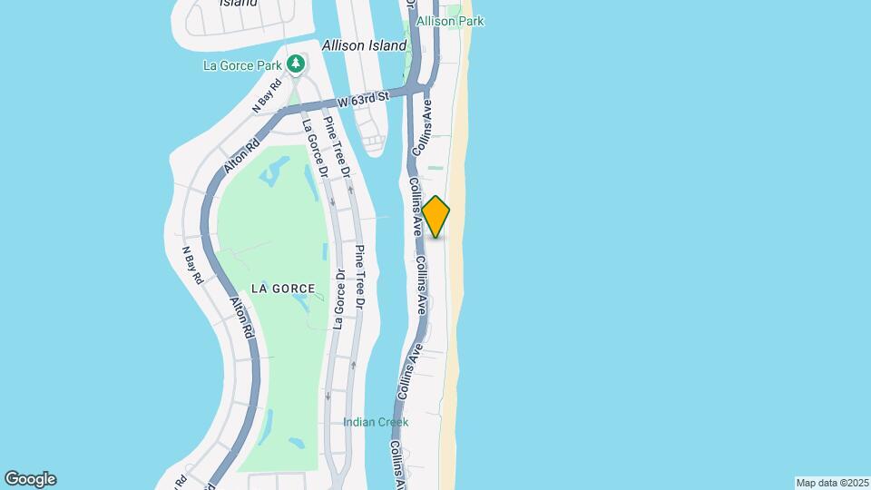 5701 Collins Ave, Unit 917 Map and Location Details