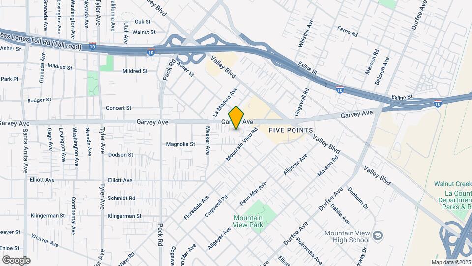 11714 Garvey Ave Map and Location Details