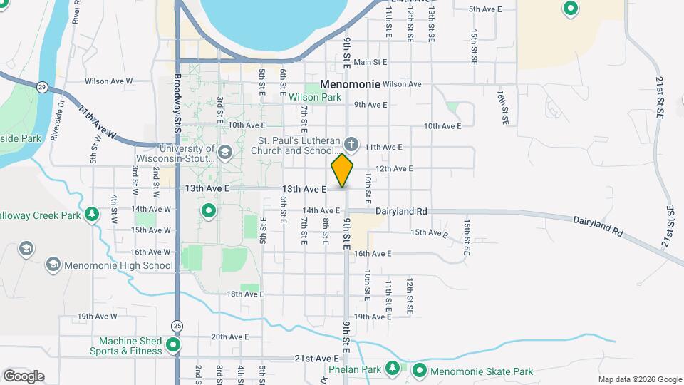 1301 9th St E Map and Location Details