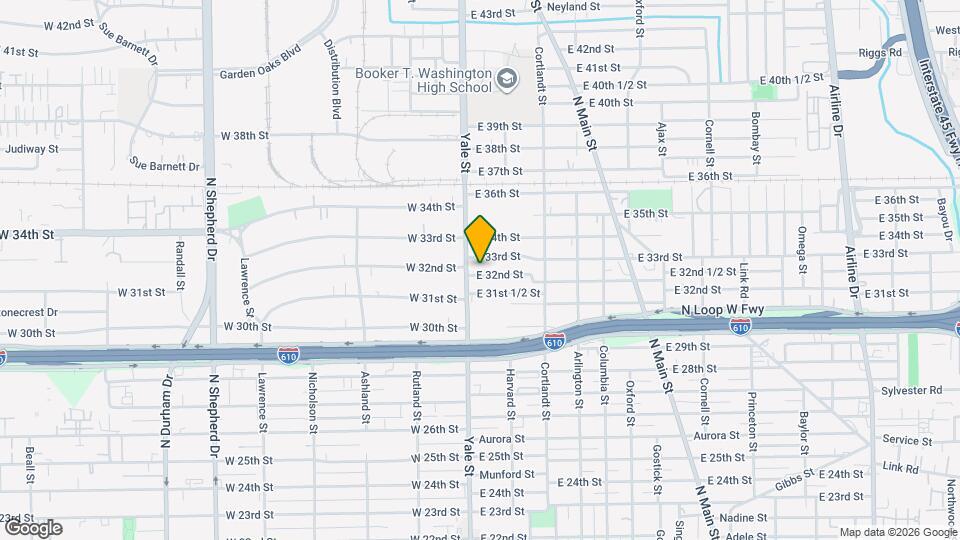 105 E 32nd St Map and Location Details