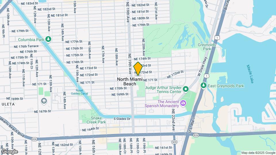 1955 NE 171st St Map and Location Details