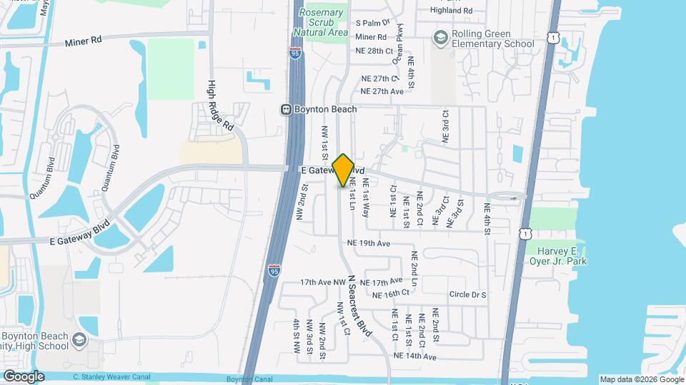 2100 N Seacrest Blvd Mapa y Detalles de la Ubicación
