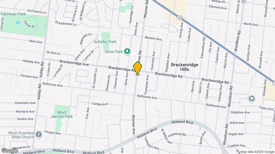 3124 Wismer Ave Map and Location Details