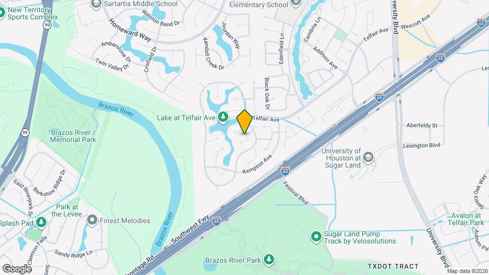 6523 Monrovia Ln Map and Location Details