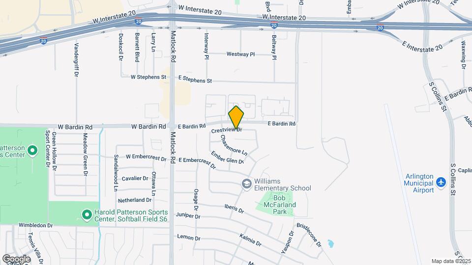 310 Crestview Dr Map and Location Details