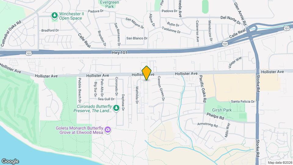 240 Ellwood Beach Dr Mapa y Detalles de la Ubicación