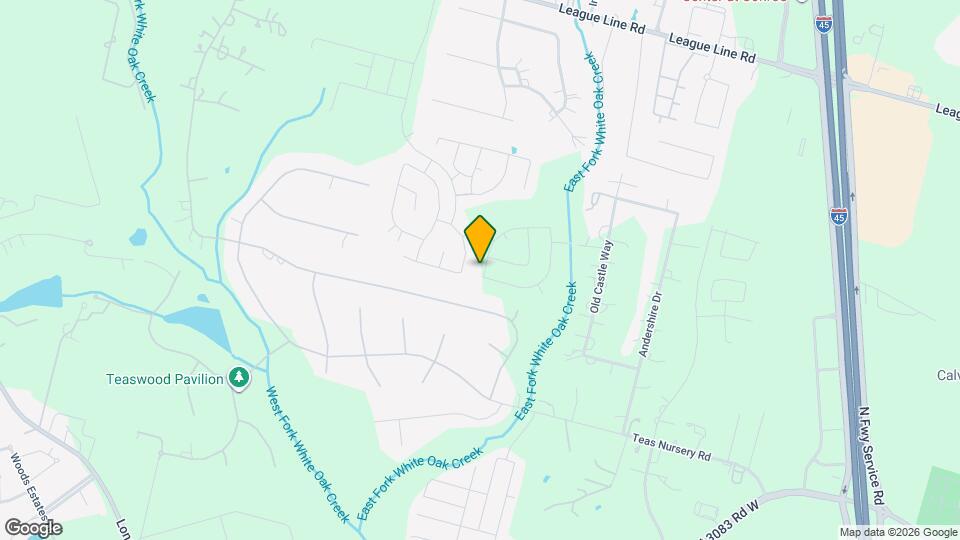 1928 Velvet Oak Ln Map and Location Details