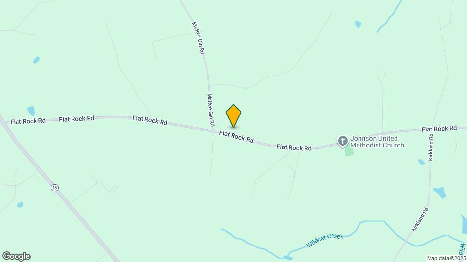 1621 Flat Rock Rd Map and Location Details