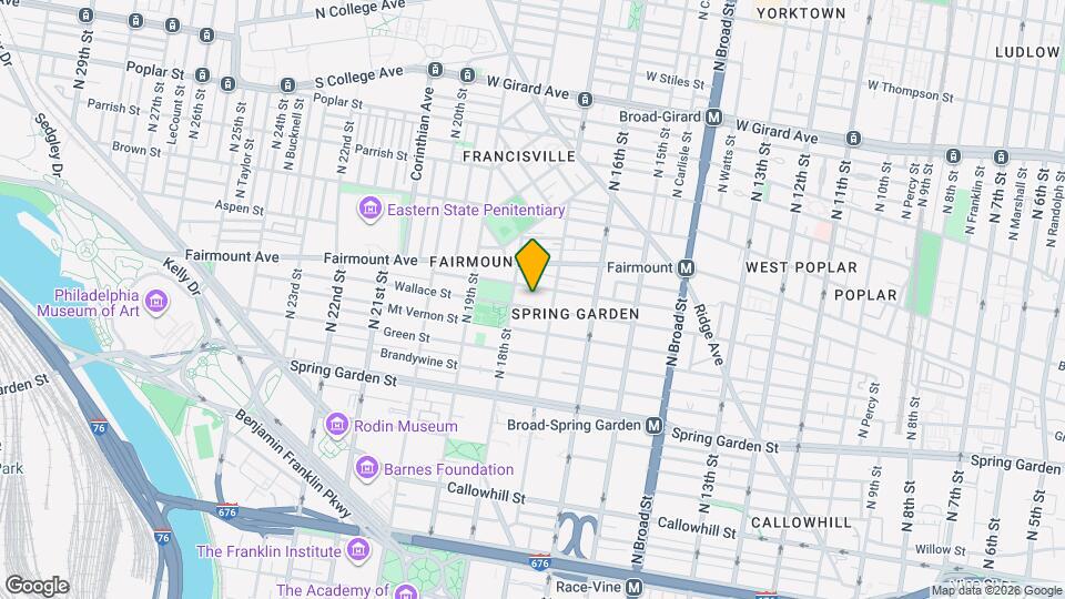 1719-21 Wallace St, Unit 202 Map and Location Details