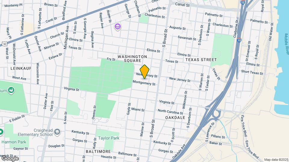 958 Montgomery St Map and Location Details