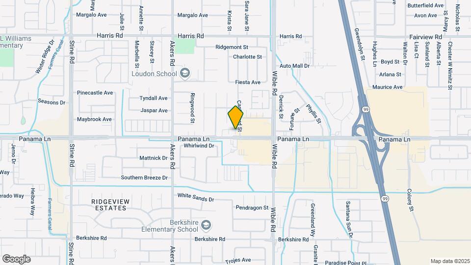 3600 Panama Ln Map and Location Details