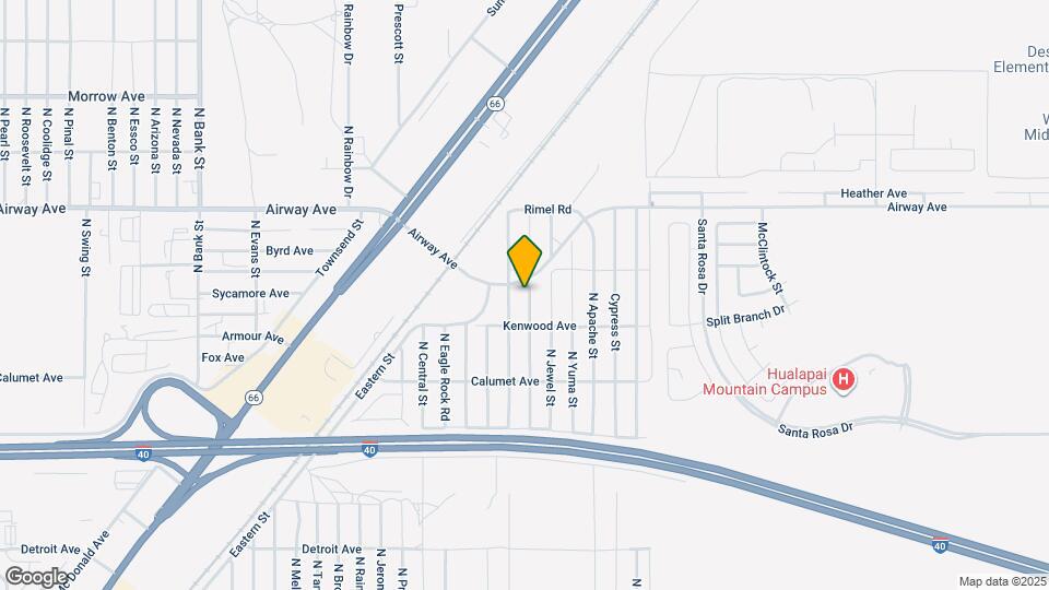 3393 N Yavapai St Map and Location Details