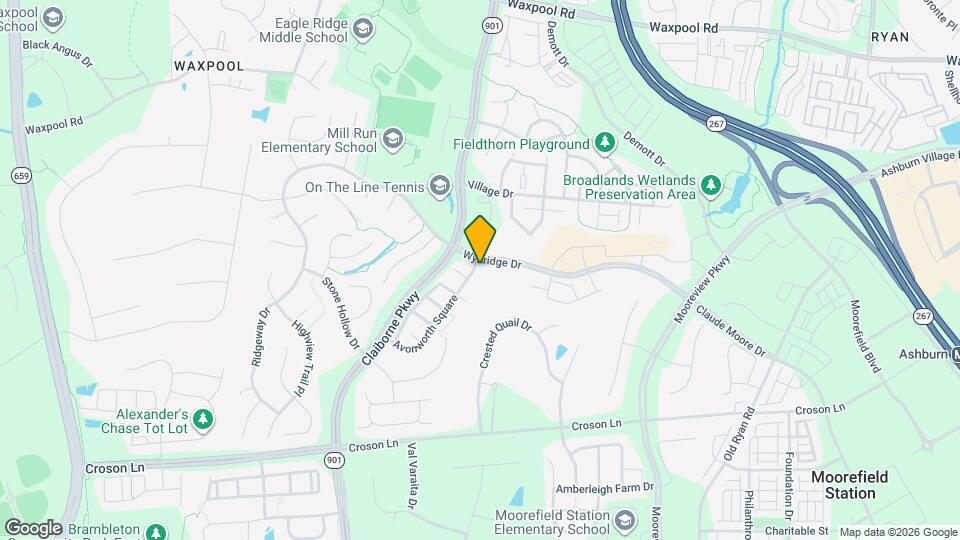 22004 Avonworth Square Map and Location Details