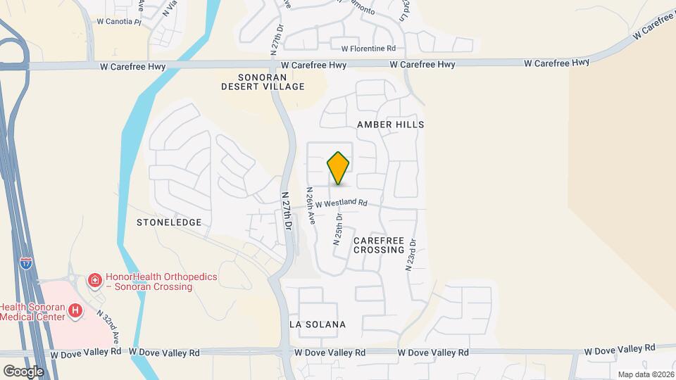 2531 W Preserve Way Mapa y Detalles de la Ubicación