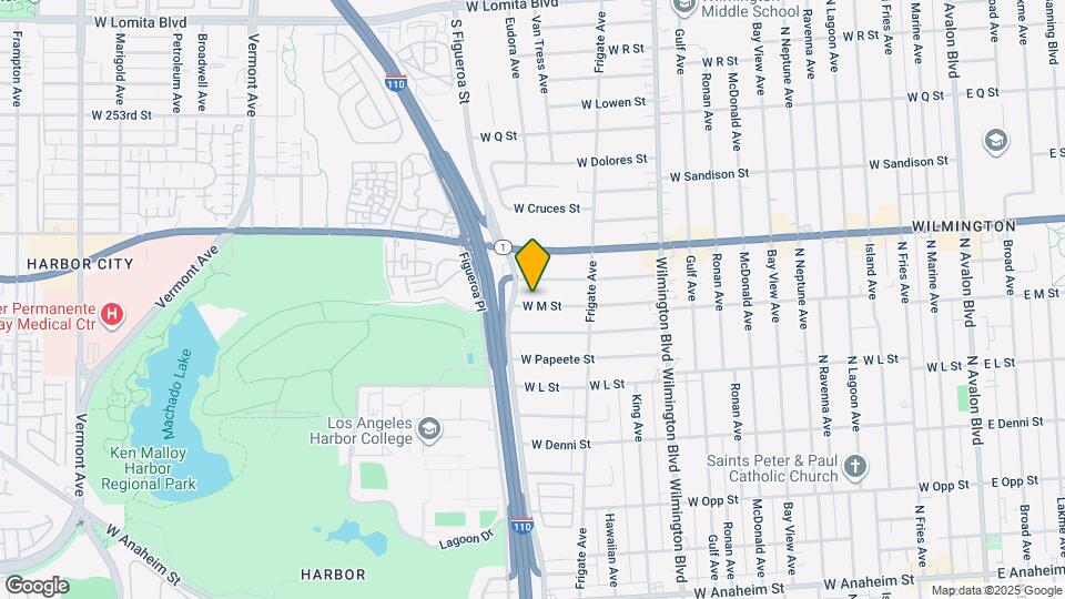 1307 W M St, Unit C Map and Location Details