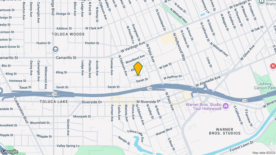 4309 W Sarah St Mapa y Detalles de la Ubicación
