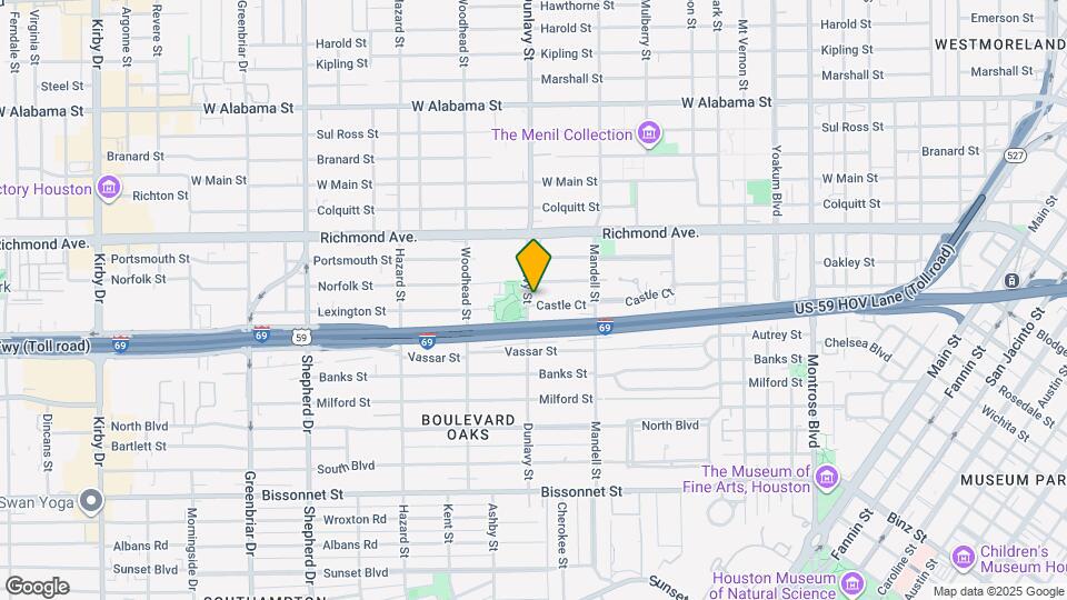 4511 Dunlavy St Map and Location Details